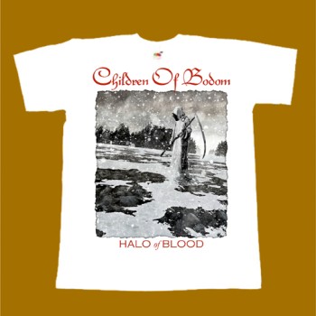 CHILDREN OF BODOM T-SHIRT - HALO OF BLOOD