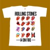 ROLLING STONES T-SHIRT - 14 ON FIRE