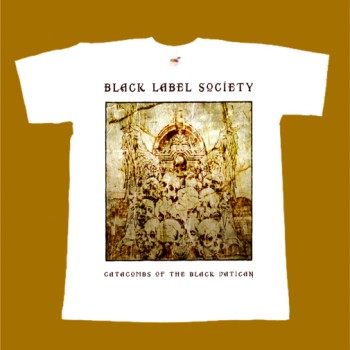 BLACK LABEL SOCIETY T-SHIRT - CATACOMBS OF THE BLACK VATICAN