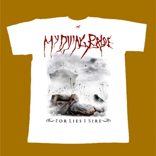 MY DYING BRIDE T-SHIRT - FOR LIES I SIRE