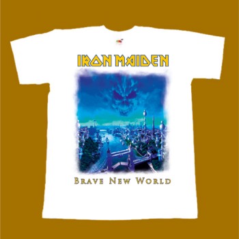 IRON MAIDEN T-SHIRT - BRAVE NEW WORLD