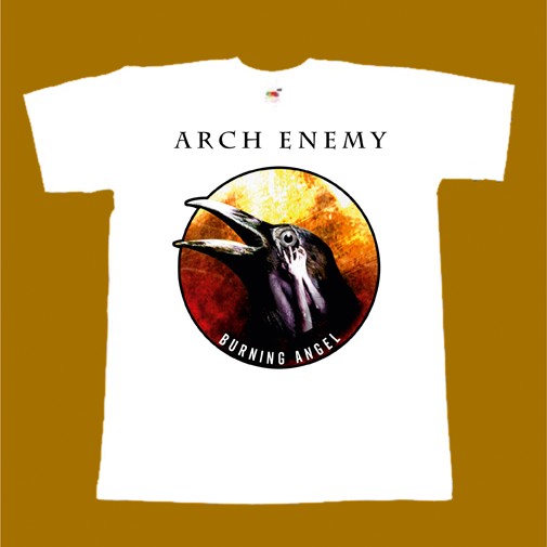 ARCH ENEMY T-SHIRT - BURNING ANGEL