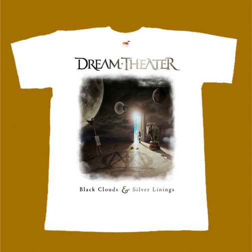 DREAM THEATER T-SHIRT - BLACK CLOUDS AND SILVER LININGS 2