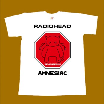 RADIOHEAD T-SHIRT - AMNESIAC