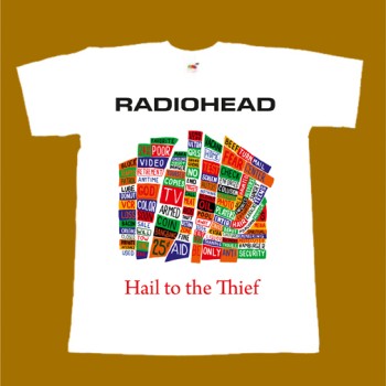 RADIOHEAD T-SHIRT - HAIL TO THE THIEF