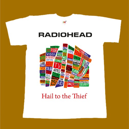 RADIOHEAD T-SHIRT - HAIL TO THE THIEF