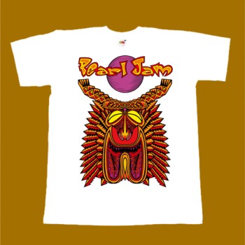PEARL JAM T-SHIRT - MASK