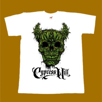 CYPRESS HILL T-SHIRT - GRASSHEAD