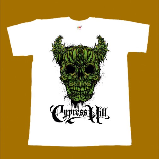 CYPRESS HILL T-SHIRT - GRASSHEAD