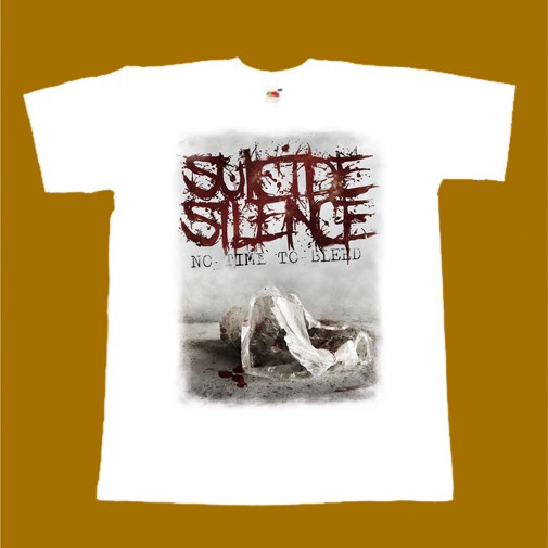 SUICIDE SILENCE T-SHIRT - NO TIME TO BLEED