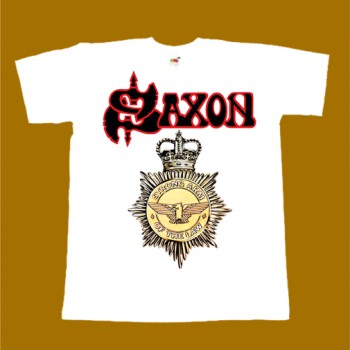 SAXON T-SHIRT - STRONG ARM OF THE LAW 2