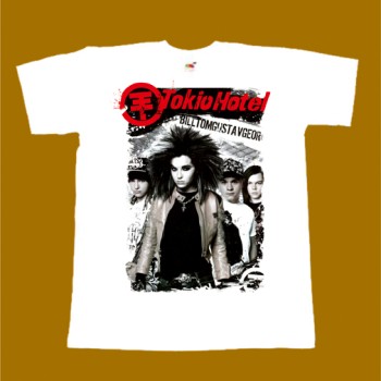 TOKIO HOTEL T-SHIRT - BILL TOM GUSTAV GEOR
