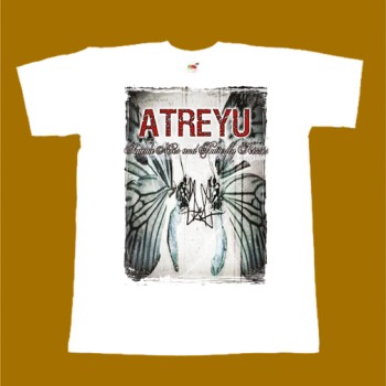 ATREYU T-SHIRT - SUICIDE NOTES AND BUTTERFLY KISSES