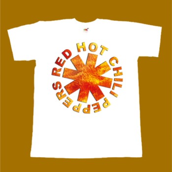 RED HOT CHILI PEPPERS T-SHIRT - LOGO 2