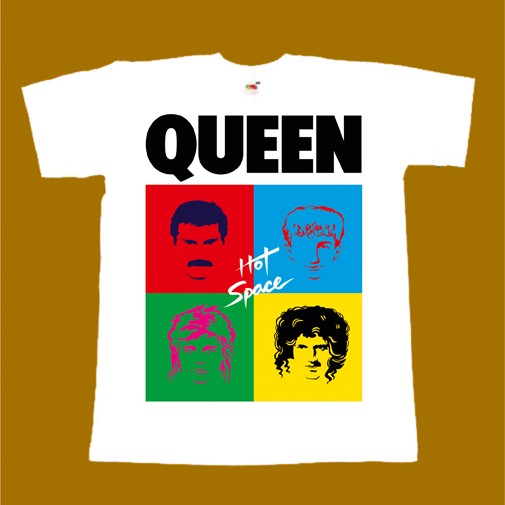 QUEEN T-SHIRT - HOT SPACE