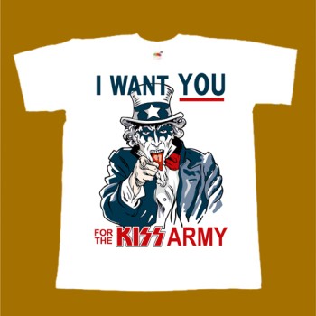 KISS T-SHIRT - I WANT YOU