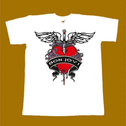 BON JOVI T-SHIRT - LOGO