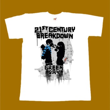 GREEN DAY T-SHIRT - 21ST CENTURY BREAKDOWN 2