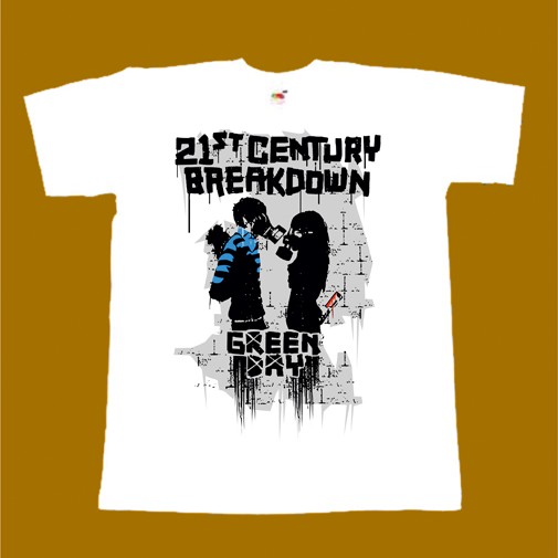 GREEN DAY T-SHIRT - 21ST CENTURY BREAKDOWN 2
