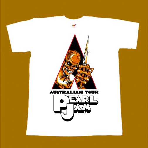 PEARL JAM T-SHIRT - AUSTRALIAN TOUR