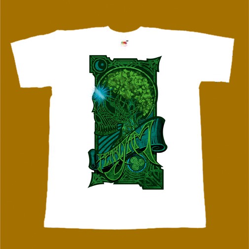 PEARL JAM T-SHIRT - LIVE IN DUBLIN