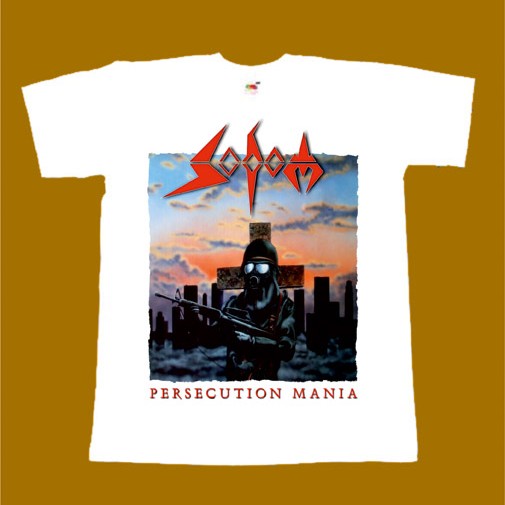 SODOM T-SHIRT - PERSECUTION MANIA