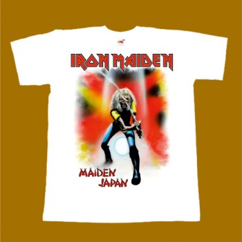 IRON MAIDEN T-SHIRT - MAIDEN JAPAN