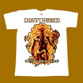DISTURBED T-SHIRT - SERPENTINE