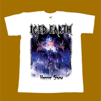 ICED EARTH T-SHIRT - HORROR SHOW