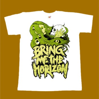 BRING ME THE HORIZON T-SHIRT - GREEN EYES
