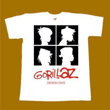 GORILLAZ T-SHIRT - DEMON DAYS