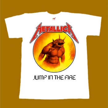 METALLICA T-SHIRT - JUMP IN THE FIRE 2