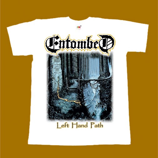 ENTOMBED T-SHIRT - LEFT HAND PATH