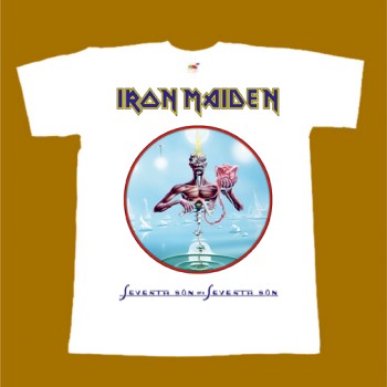 IRON MAIDEN T-SHIRT - SEVENTH SON OF A SEVENTH SON