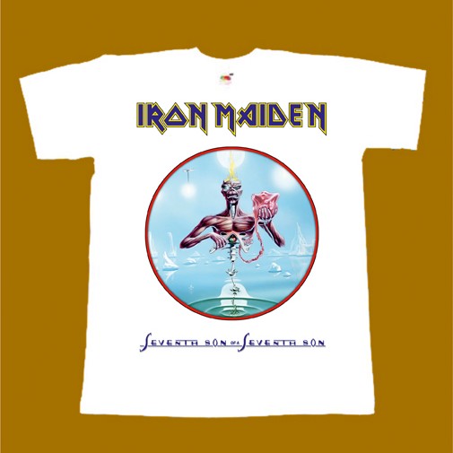 IRON MAIDEN T-SHIRT - SEVENTH SON OF A SEVENTH SON