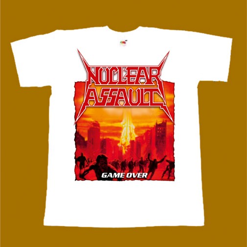 NUCLEAR ASSAULT T-SHIRT - GAME OVER