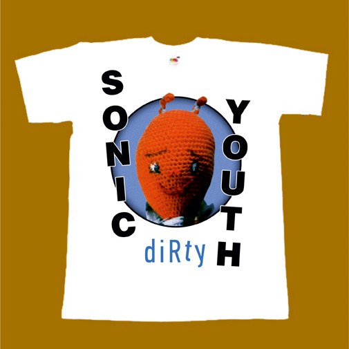SONIC YOUTH T-SHIRT - DIRTY
