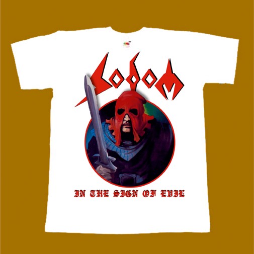 SODOM T-SHIRT - IN THE SIGN OF EVIL