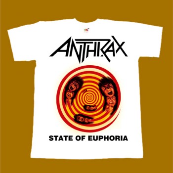 ANTHRAX T-SHIRT - THE STATE OF EUPHORIA