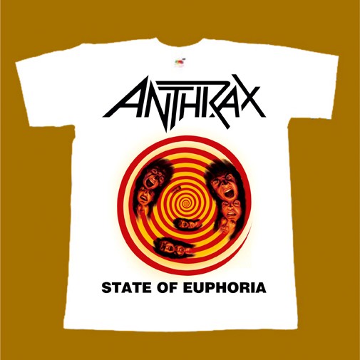 ANTHRAX T-SHIRT - THE STATE OF EUPHORIA