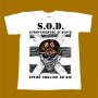 S.O.D. T-SHIRT - SPEAK ENGLISH OR DIE