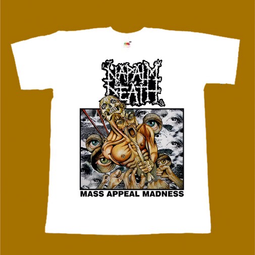 NAPALM DEATH T-SHIRT - MASS APPEAL MADNESS 2