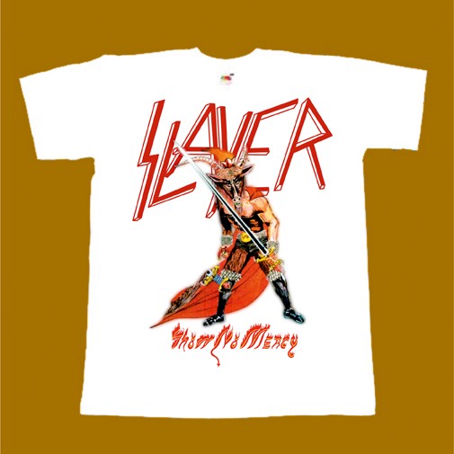 SLAYER T-SHIRT - SHOW NO MERCY 2
