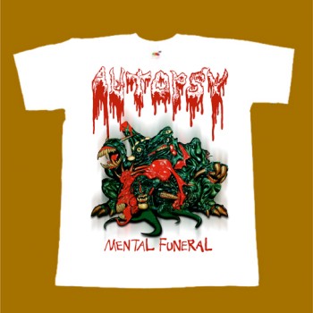 AUTOPSY T-SHIRT - MENTAL FUNERAL
