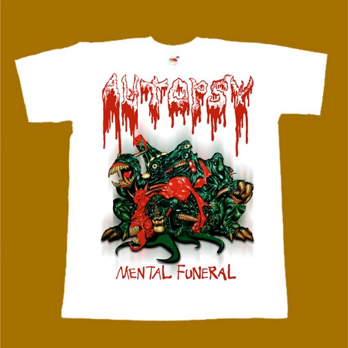 AUTOPSY T-SHIRT - MENTAL FUNERAL