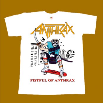 ANTHRAX T-SHIRT - FISTFUL OF ANTHRAX