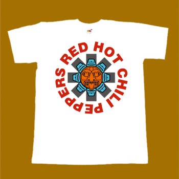 RED HOT CHILI PEPPERS T-SHIRT - MAYA LOGO 2