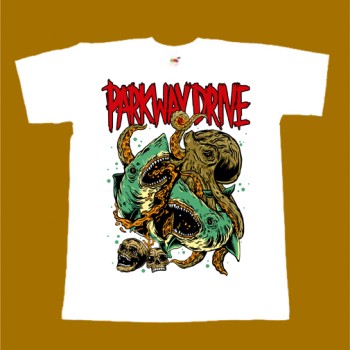 PARKWAY DRIVE T-SHIRT - SHARKS
