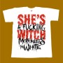 MOTIONLESS IN WHITE T-SHIRT - SHE IS A FUCKING WITCH