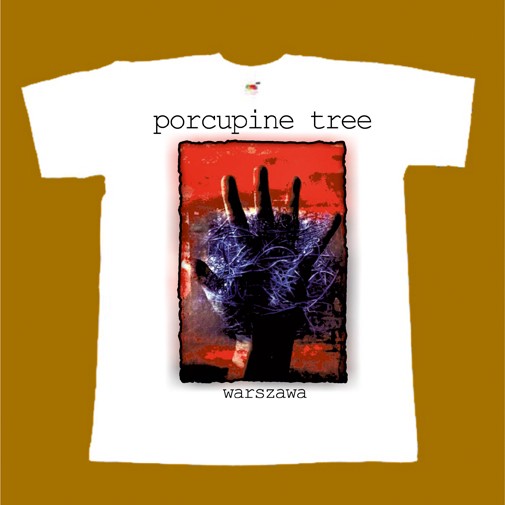 PORCUPINE TREE T-SHIRT - WARSZAWA